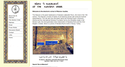 Desktop Screenshot of dar-al-masnavi.org
